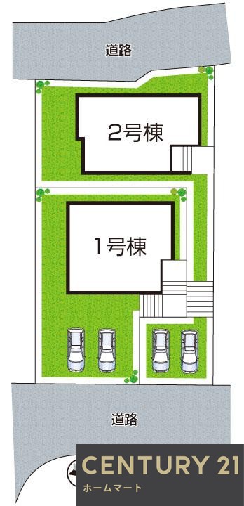 新築戸建 一戸建て学園緑ヶ丘１（学園前駅） 4080万円・4180万円の詳細情報 奈良県奈良市学園緑ヶ丘１ 写真9 センチュリー21ホームマート