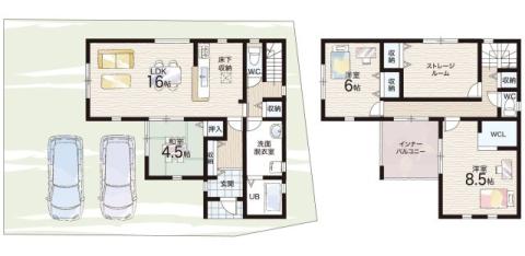 新築戸建 一戸建て草津市橋岡町 一戸建て 全２邸第３期の詳細情報 滋賀県草津市橋岡町 写真16 センチュリー21ホームマート