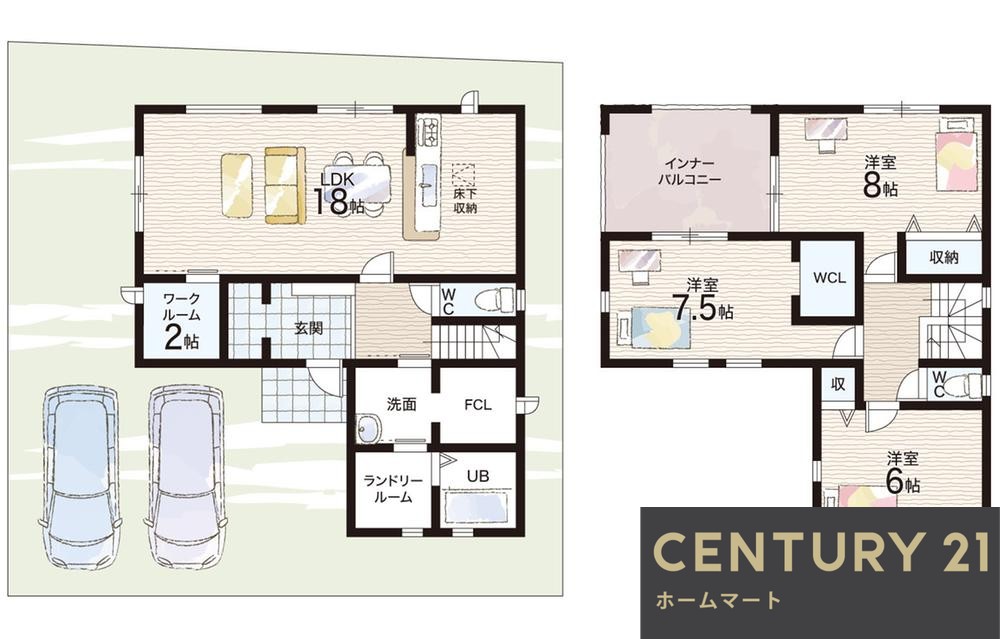 新築戸建 一戸建て奈良市東九条町 限定1邸 一戸建て第19期の詳細情報 奈良県奈良市東九条町 写真23 センチュリー21ホームマート