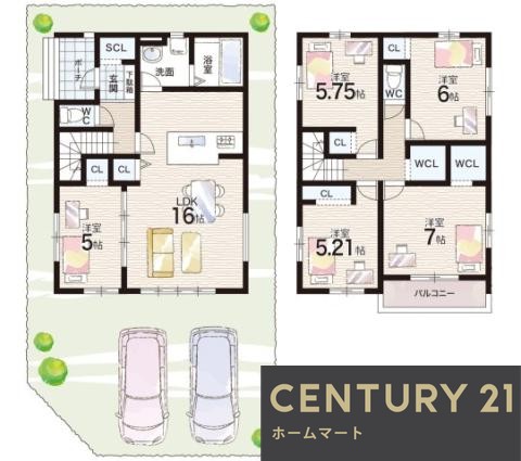 新築戸建 一戸建て野洲市永原 一戸建て 全２邸第１期の詳細情報 滋賀県野洲市永原 写真20 センチュリー21ホームマート