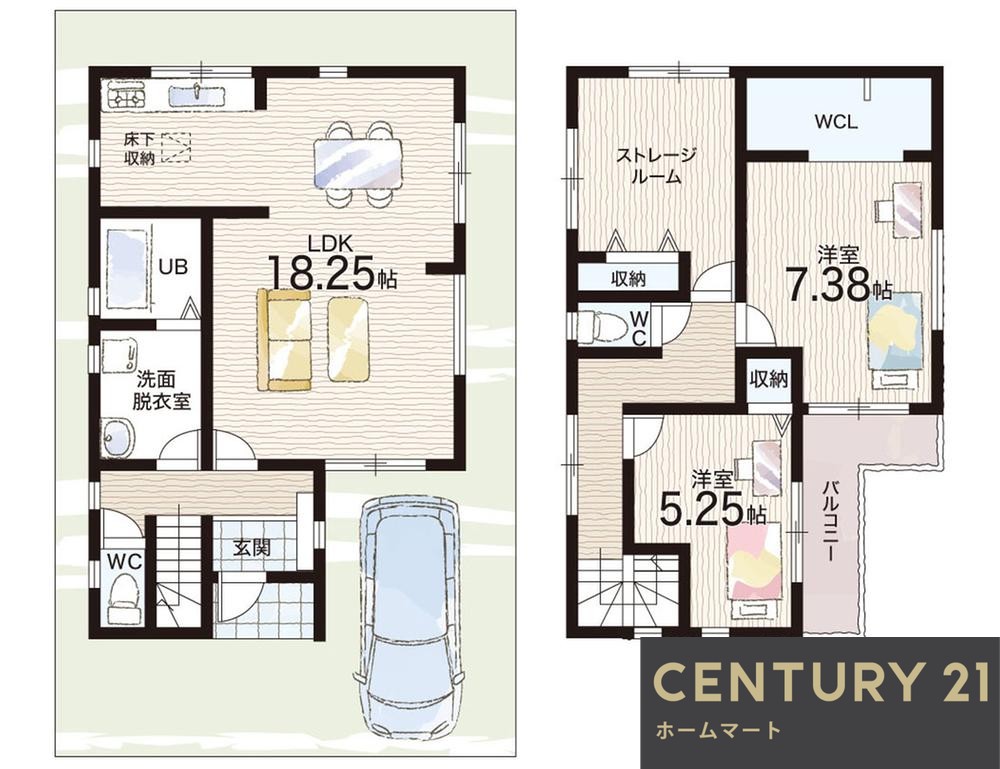 新築戸建 一戸建て八尾市小畑町 全４邸 一戸建て第７期の詳細情報 大阪府八尾市小畑町２ 写真14 センチュリー21ホームマート