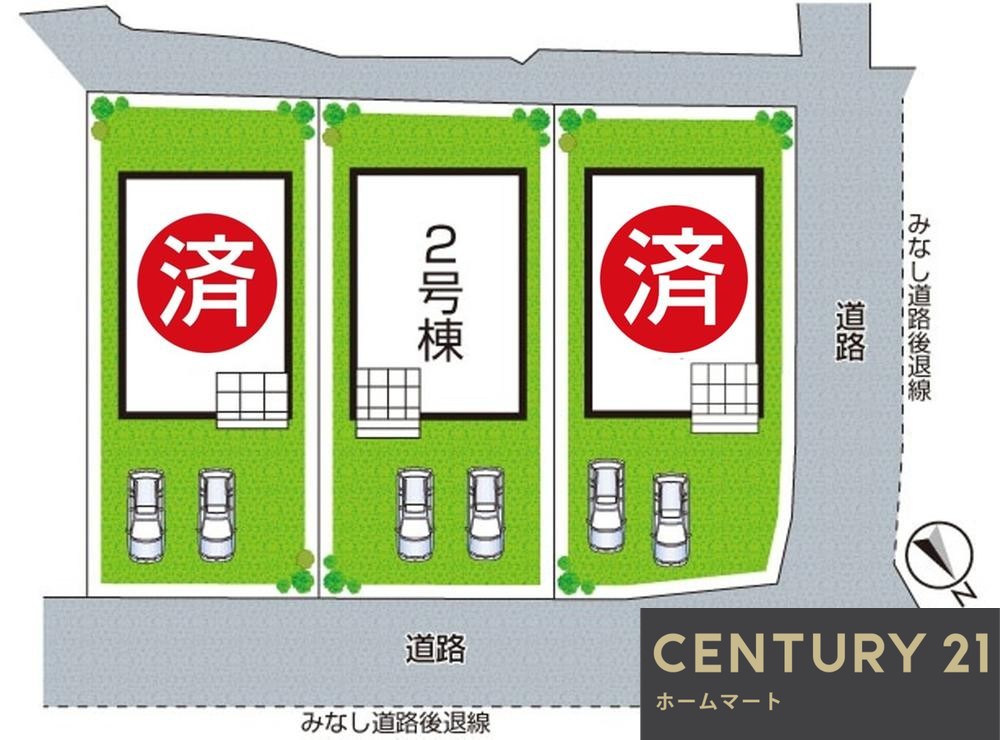 新築戸建 一戸建て東近江市宮荘町 一戸建て 全３邸第4期の詳細情報 滋賀県東近江市宮荘町 写真21 センチュリー21ホームマート