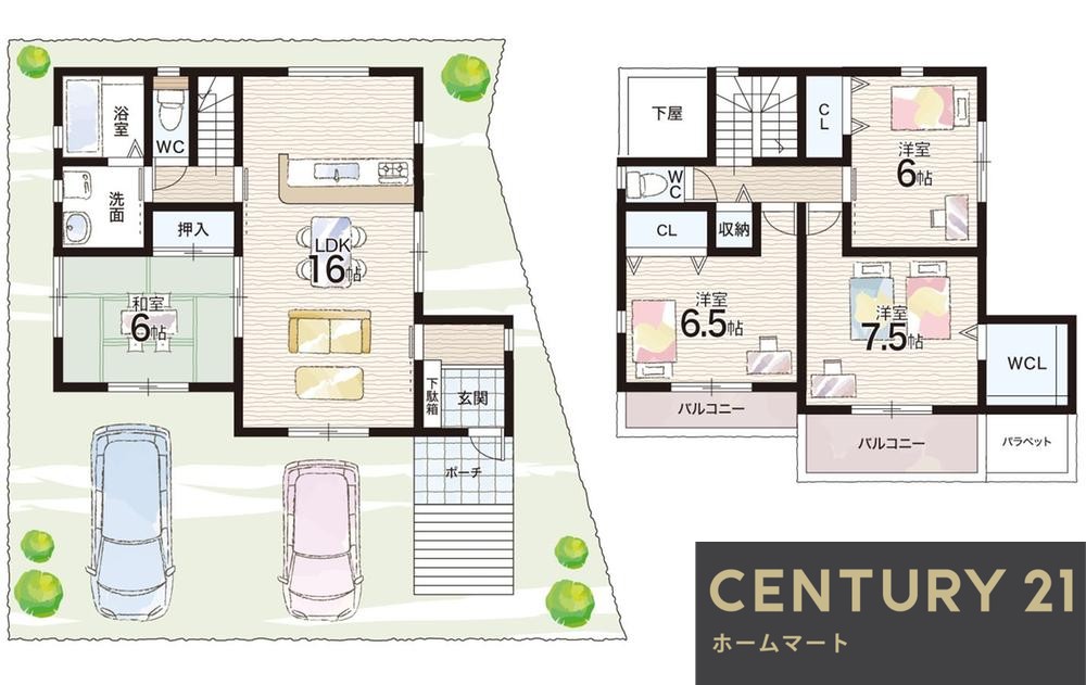 新築戸建 一戸建てFIRST - TOWN 神戸市垂水区神陵台 第２９期 全２邸の詳細情報 兵庫県神戸市垂水区神陵台７ 写真21 センチュリー21ホームマート