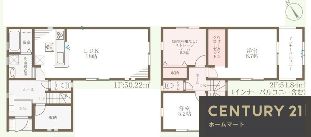 新築戸建 NEW一戸建て誉田７（道明寺駅） 3480万円～3880万円の詳細情報 大阪府羽曳野市誉田７ 写真16 センチュリー21ホームマート