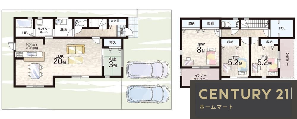 新築戸建 NEW一戸建て大字黒田（黒田駅） 3280万円～3780万円の詳細情報 奈良県磯城郡田原本町大字黒田 写真10 センチュリー21ホームマート