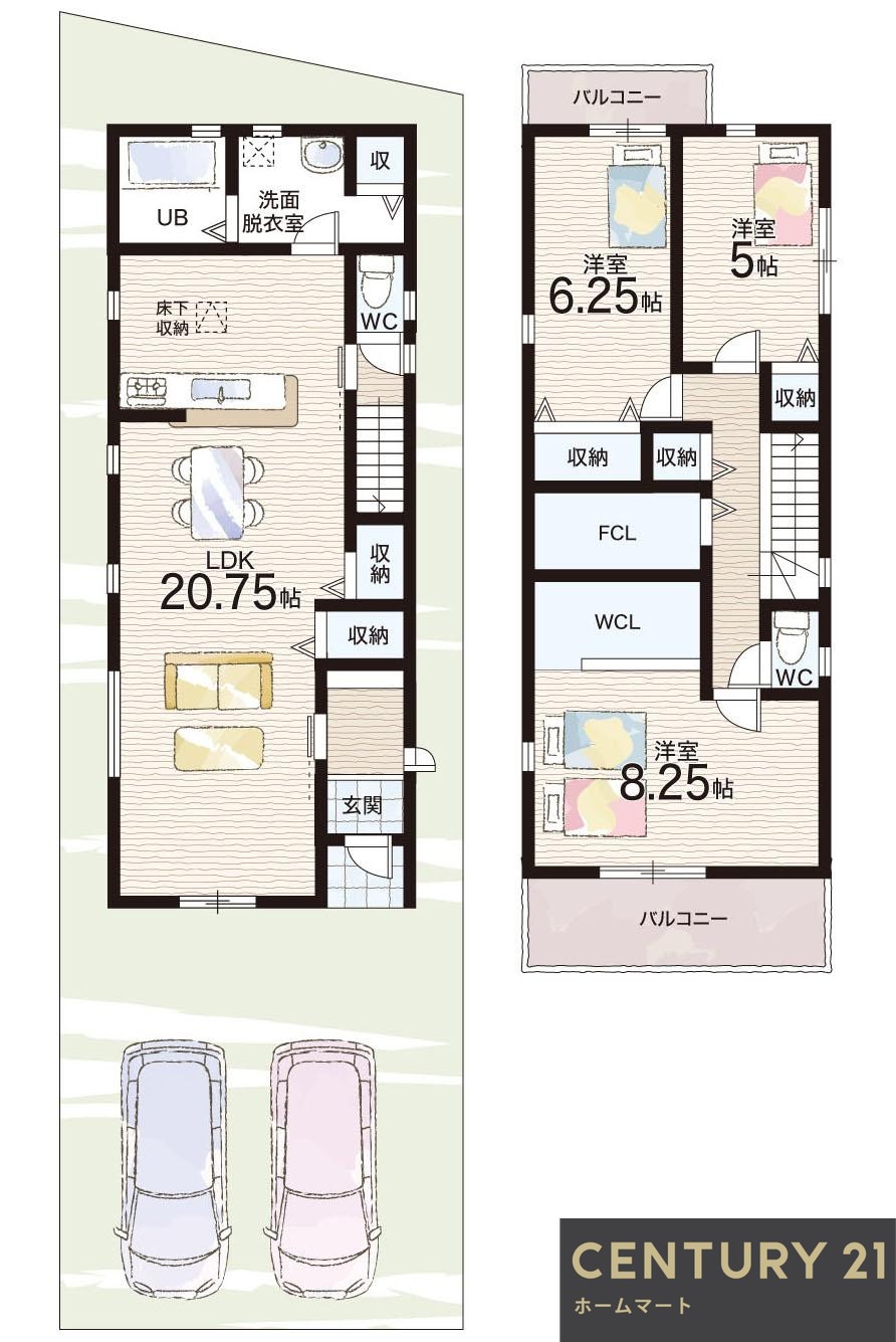 新築戸建 NEW一戸建て安倉南４ 3980万円～4280万円の詳細情報 兵庫県宝塚市安倉南４ 写真14 センチュリー21ホームマート