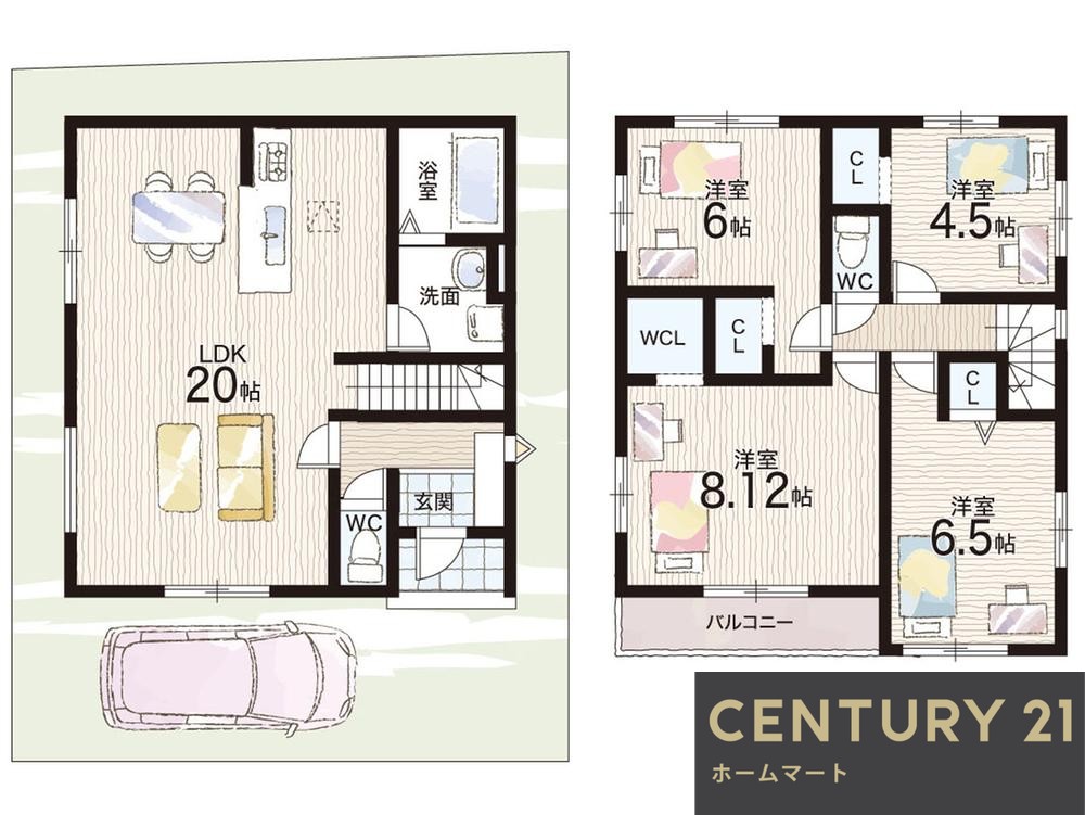 新築戸建 一戸建て野尻町（初芝駅） 3398万円の詳細情報 大阪府堺市東区野尻町 写真12 センチュリー21ホームマート