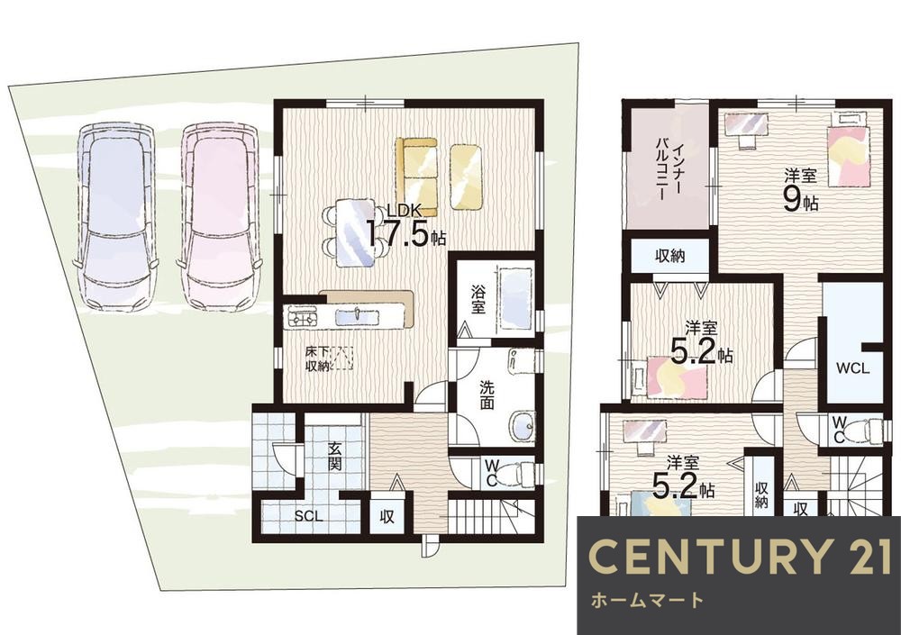 新築戸建 一戸建て道明寺４（道明寺駅） 3280万円の詳細情報 大阪府藤井寺市道明寺４ 写真12 センチュリー21ホームマート