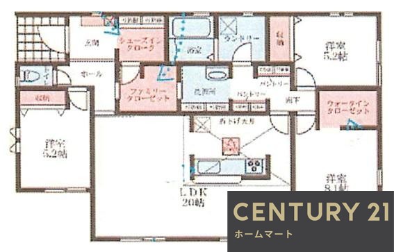新築戸建 NEW一戸建て高（志都美駅） 4280万円の詳細情報 奈良県香芝市高 写真14 センチュリー21ホームマート