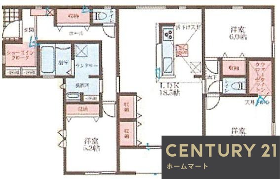新築戸建 NEW一戸建て高（志都美駅） 4280万円の詳細情報 奈良県香芝市高 写真8 センチュリー21ホームマート