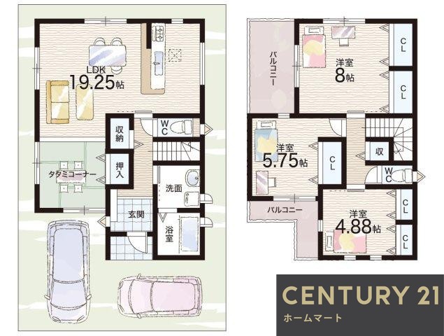 新築戸建 一戸建て八幡山田 3180万円の詳細情報 京都府八幡市八幡山田 写真15 センチュリー21ホームマート