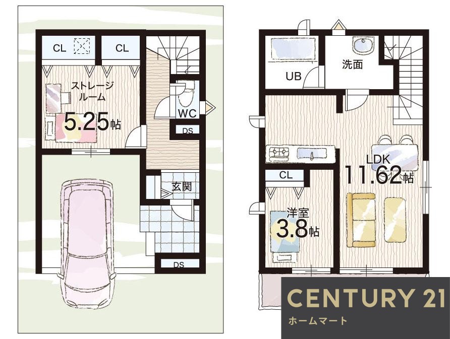 新築戸建 一戸建て本堅田６（堅田駅） 2380万円の詳細情報 滋賀県大津市本堅田６ 写真8 センチュリー21ホームマート