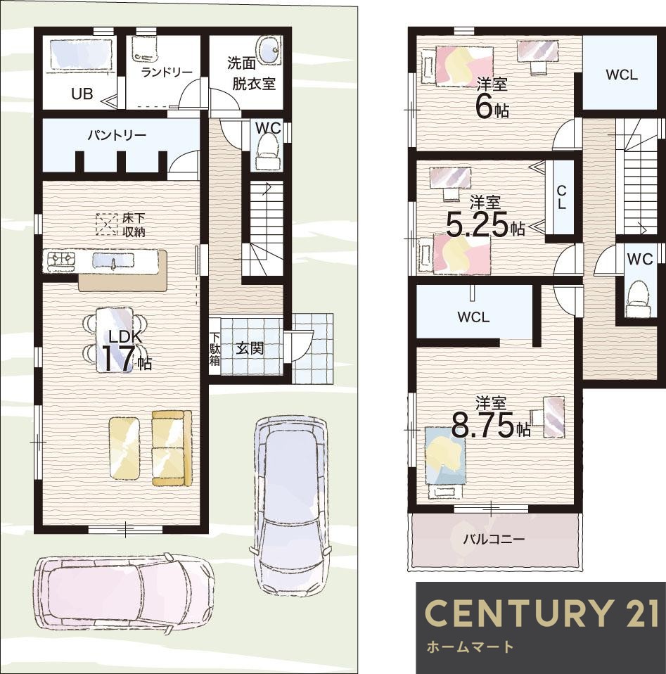 新築戸建 一戸建て渚東町（御殿山駅） 3980万円の詳細情報 大阪府枚方市渚東町 写真15 センチュリー21ホームマート