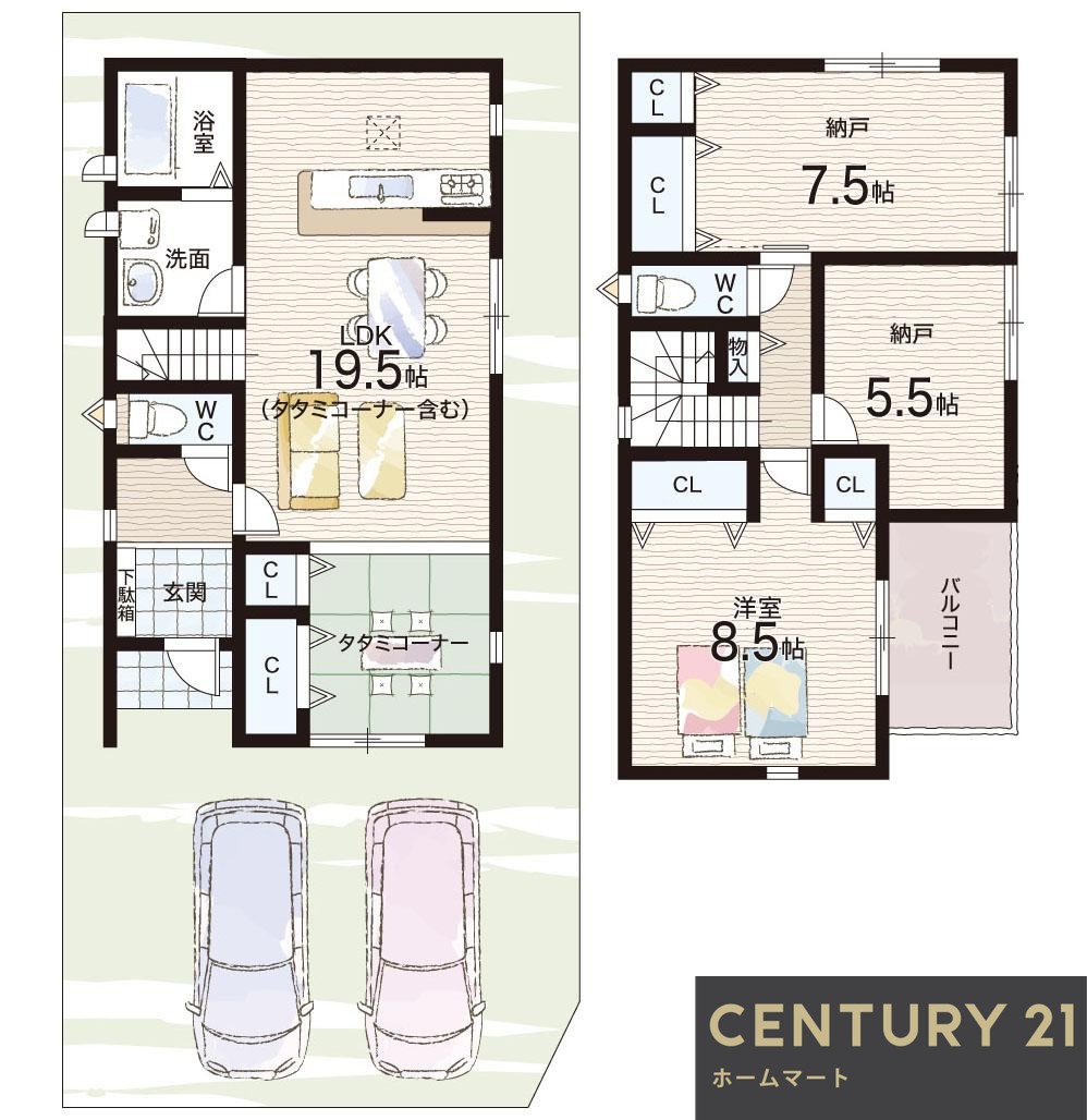 新築戸建 一戸建て京都市伏見区羽束師鴨川町 一戸建て 全２邸第３期の詳細情報 京都府京都市伏見区羽束師鴨川町 写真14 センチュリー21ホームマート
