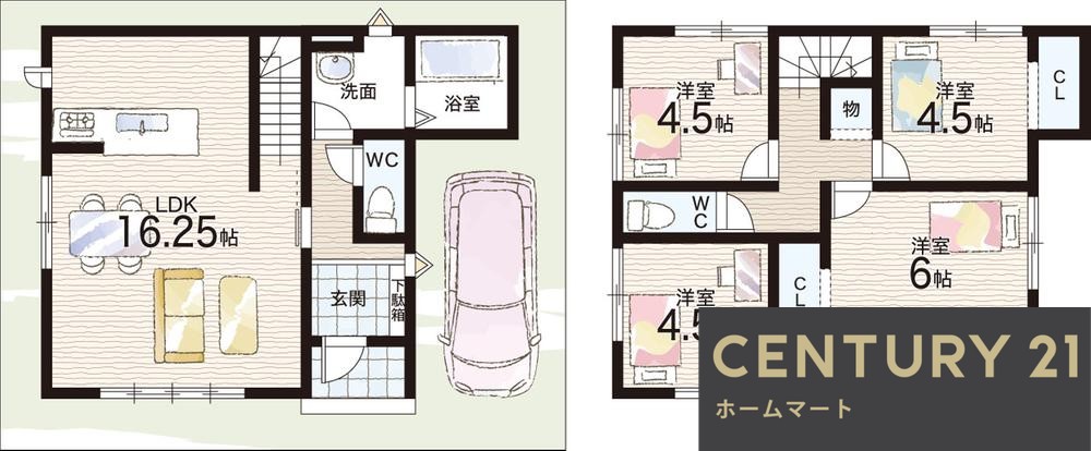新築戸建 NEW一戸建て菩提町５（初芝駅） 3898万円の詳細情報 大阪府堺市東区菩提町５ 写真15 センチュリー21ホームマート