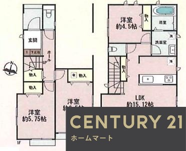 新築戸建 NEW一戸建て日置荘西町６（初芝駅） 3090万円～3590万円の詳細情報 大阪府堺市東区日置荘西町６ 写真13 センチュリー21ホームマート