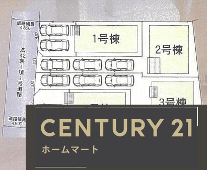 新築戸建 NEW一戸建て鳥飼西３（南摂津駅） 3480万円～3780万円の詳細情報 大阪府摂津市鳥飼西３ 写真5 センチュリー21ホームマート