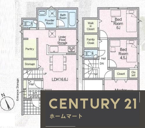 新築戸建 NEW一戸建て香里ケ丘１１（香里園駅） 3780万円～3980万円の詳細情報 大阪府枚方市香里ケ丘１１ 写真8 センチュリー21ホームマート