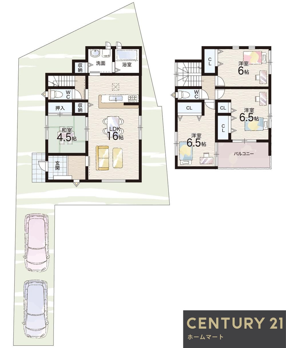 新築戸建 一戸建て生駒郡斑鳩町龍田西3丁目 全2邸 一戸建ての詳細情報 奈良県生駒郡斑鳩町龍田西３-14‐5 写真24 センチュリー21ホームマート