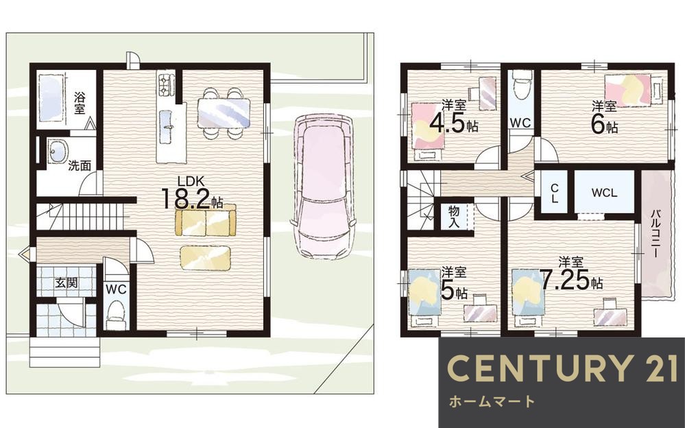 新築戸建 NEW一戸建て浜寺石津町西４（石津川駅） 3598万円の詳細情報 大阪府堺市西区浜寺石津町西４ 写真12 センチュリー21ホームマート