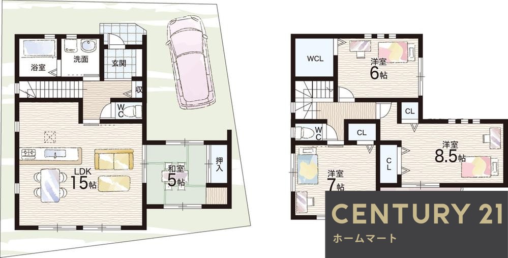新築戸建 NEW一戸建て玉串町西３ 3890万円の詳細情報 大阪府東大阪市玉串町西３ 写真13 センチュリー21ホームマート