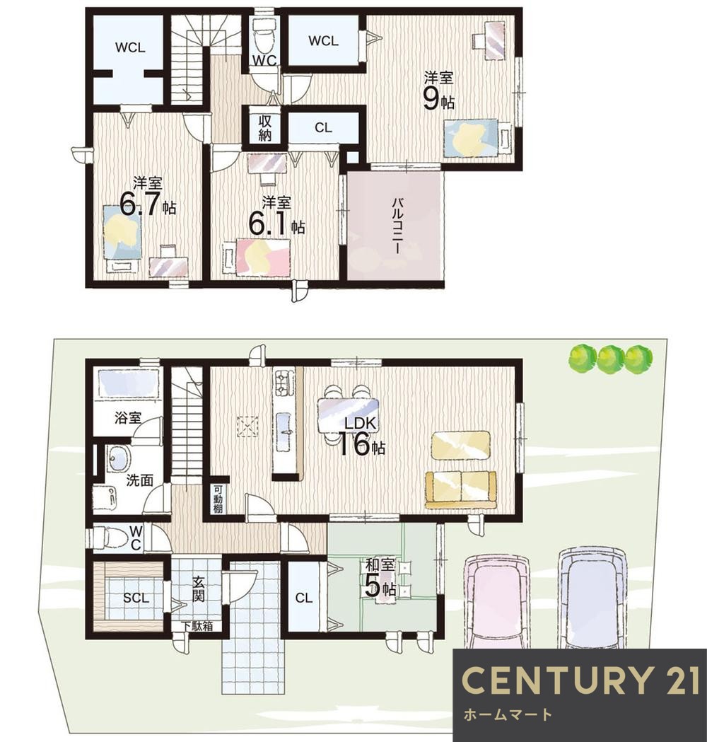 新築戸建 一戸建て千代川町今津１（千代川駅） 3698万円の詳細情報 京都府亀岡市千代川町今津１ 写真12 センチュリー21ホームマート