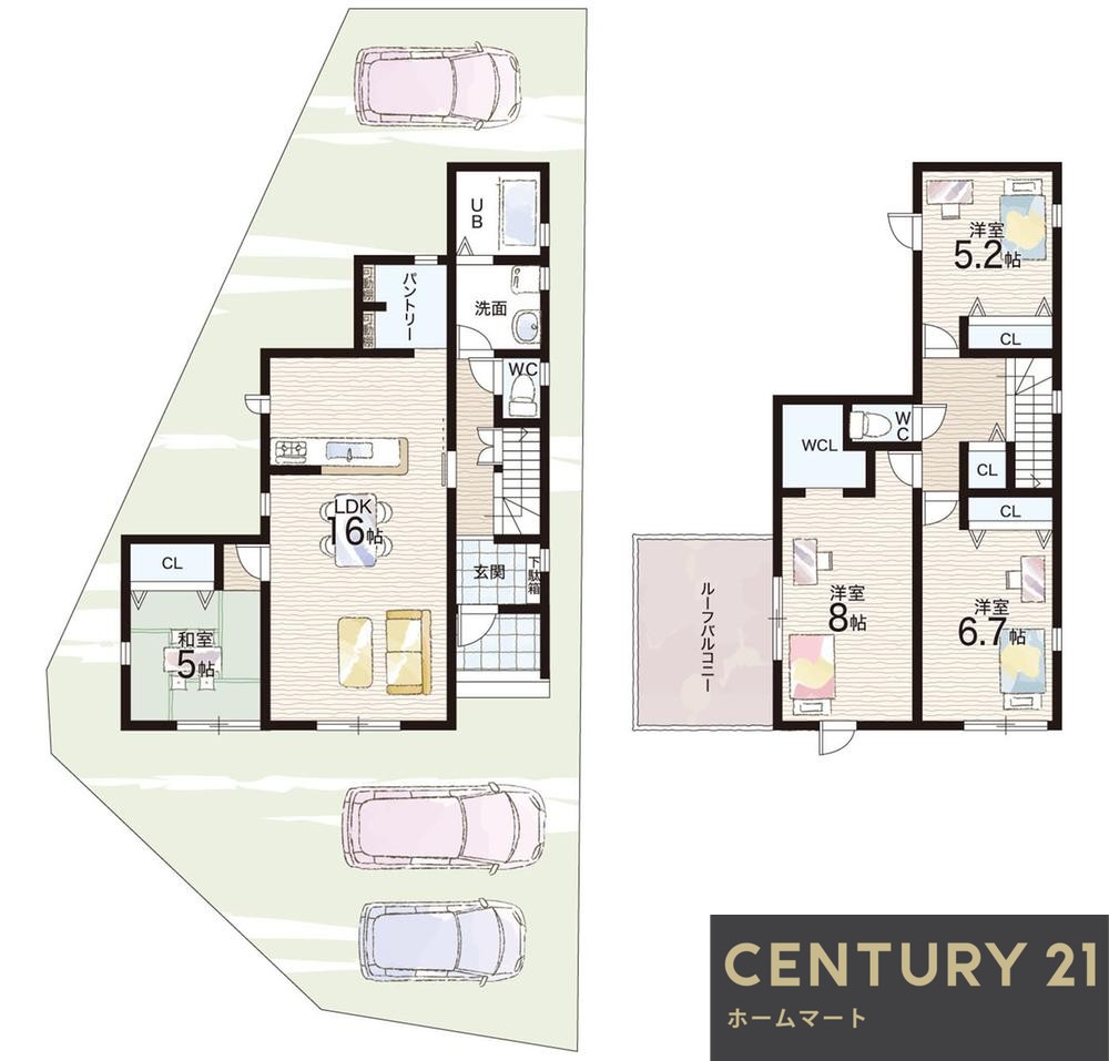 新築戸建 一戸建て鶴原（鶴原駅） 2880万円の詳細情報 大阪府泉佐野市鶴原 写真11 センチュリー21ホームマート