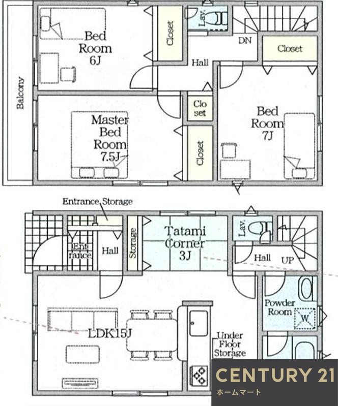 新築戸建 NEW一戸建て大字築山（築山駅） 2280万円・2380万円の詳細情報 奈良県大和高田市大字築山 写真10 センチュリー21ホームマート