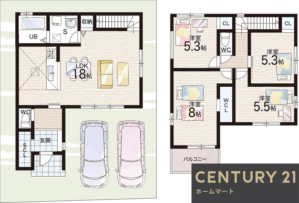 新築戸建 一戸建て白鳥１（古市駅） 3699万円の詳細情報 大阪府羽曳野市白鳥１ 写真12 センチュリー21ホームマート