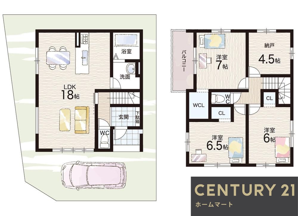 新築戸建 一戸建て西野楳本町 3498万円の詳細情報 京都府京都市山科区西野楳本町 写真14 センチュリー21ホームマート