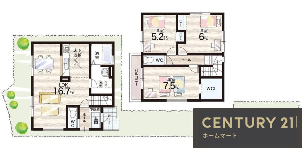 新築戸建 NEW一戸建て西宮市生瀬東町 全４邸 第１期の詳細情報 兵庫県西宮市生瀬東町 写真15 センチュリー21ホームマート