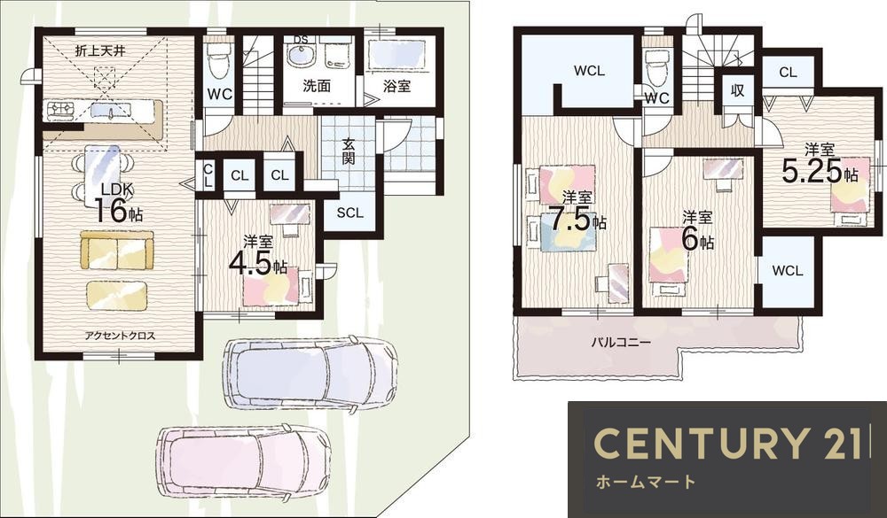 新築戸建 NEW一戸建て廿山２（金剛駅） 3380万円～3780万円の詳細情報 大阪府富田林市廿山２ 写真15 センチュリー21ホームマート