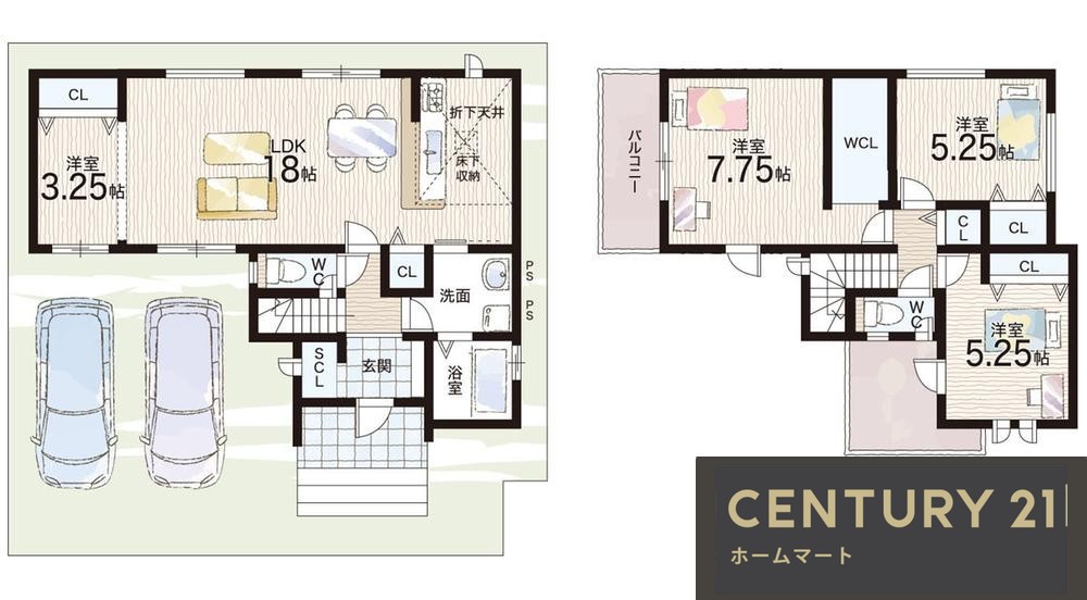新築戸建 NEW一戸建て廿山２（金剛駅） 3380万円～3780万円の詳細情報 大阪府富田林市廿山２ 写真16 センチュリー21ホームマート