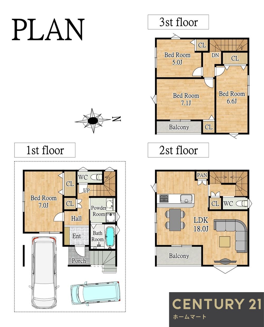 新築戸建 NEW一戸建て高野道２ 3980万円の詳細情報 大阪府枚方市高野道２ 写真24 センチュリー21ホームマート