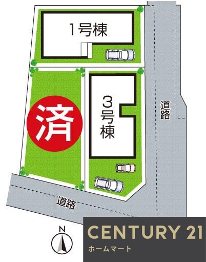 新築戸建 NEW一戸建て刑部４（恩智駅） 3680万円・3980万円の詳細情報 大阪府八尾市刑部４ 写真11 センチュリー21ホームマート