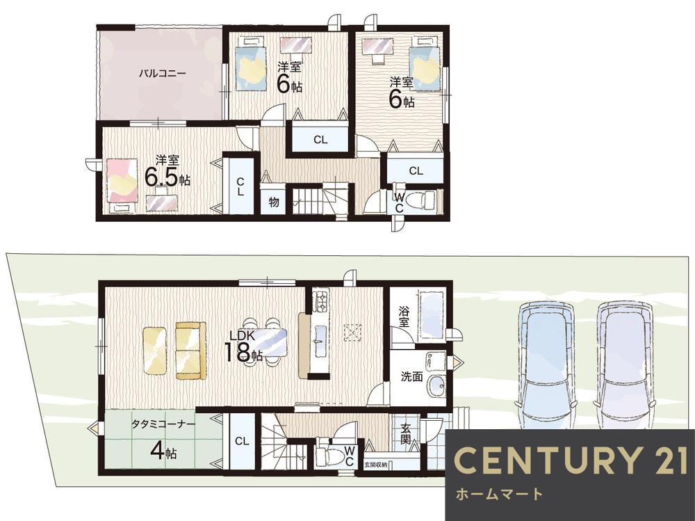 新築戸建 一戸建て八幡市橋本尻江 一戸建て 全９邸第１期の詳細情報 京都府八幡市橋本尻江 写真20 センチュリー21ホームマート