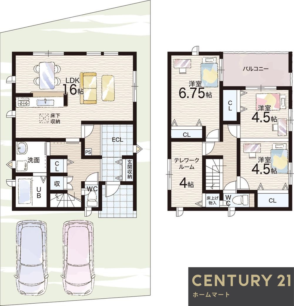 新築戸建 一戸建て八幡市橋本尻江 一戸建て 全９邸第１期の詳細情報 京都府八幡市橋本尻江 写真24 センチュリー21ホームマート