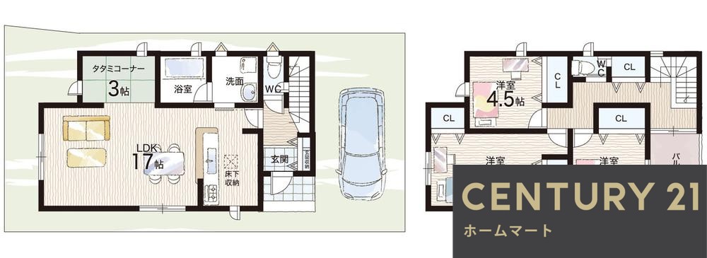 新築戸建 一戸建て松原市北新町 全７邸 一戸建て第７期の詳細情報 大阪府松原市北新町６ 写真19 センチュリー21ホームマート