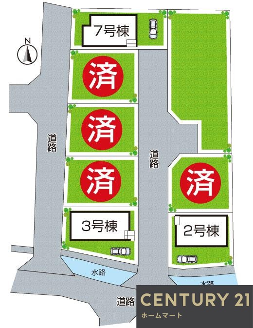 新築戸建 一戸建て松原市北新町 全７邸 一戸建て第７期の詳細情報 大阪府松原市北新町６ 写真20 センチュリー21ホームマート