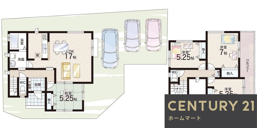 新築戸建 一戸建て道場町道場（神鉄道場駅） 2990万円～3390万円の詳細情報 兵庫県神戸市北区道場町道場 写真22 センチュリー21ホームマート