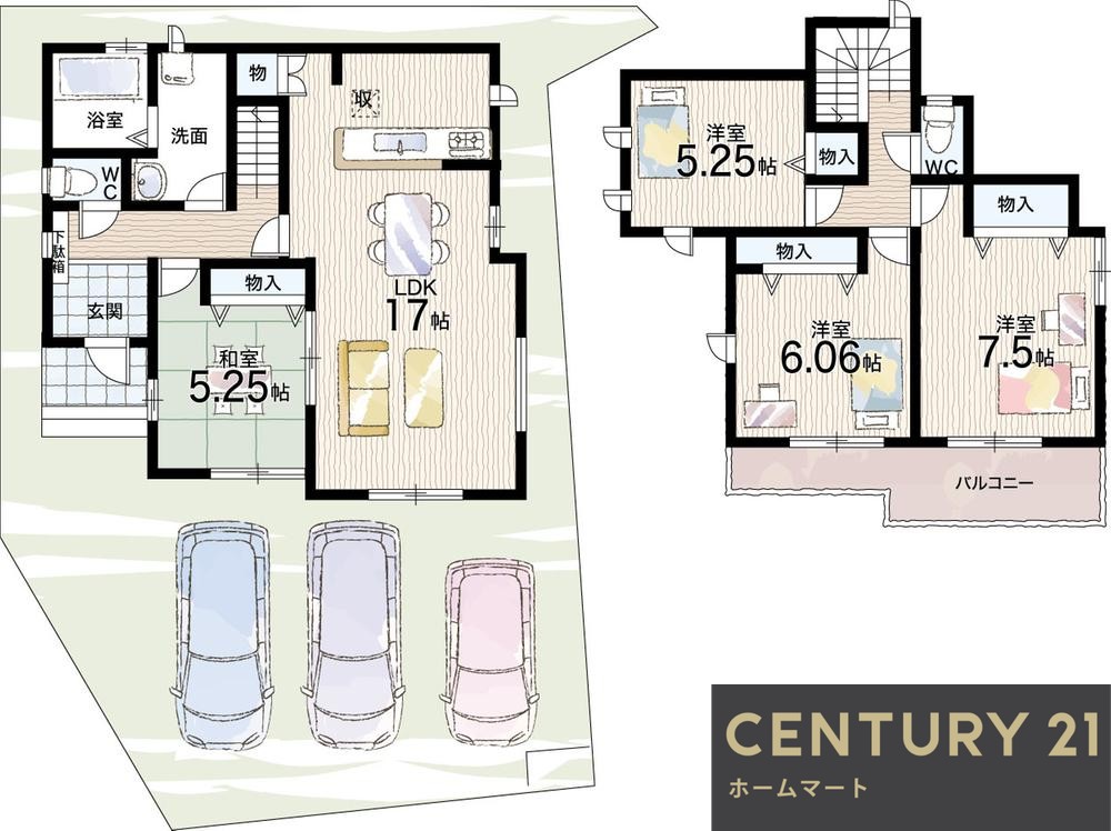 新築戸建 一戸建て道場町道場（神鉄道場駅） 2990万円～3390万円の詳細情報 兵庫県神戸市北区道場町道場 写真24 センチュリー21ホームマート