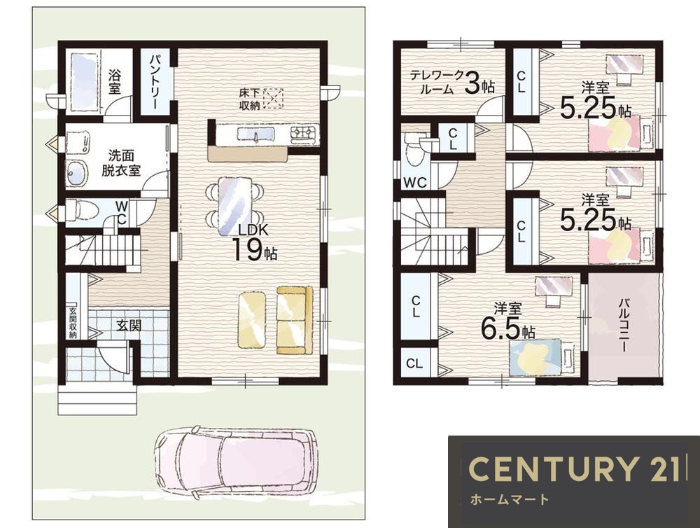 新築戸建 一戸建て上之（泉ケ丘駅） 2980万円の詳細情報 大阪府堺市中区上之 写真12 センチュリー21ホームマート