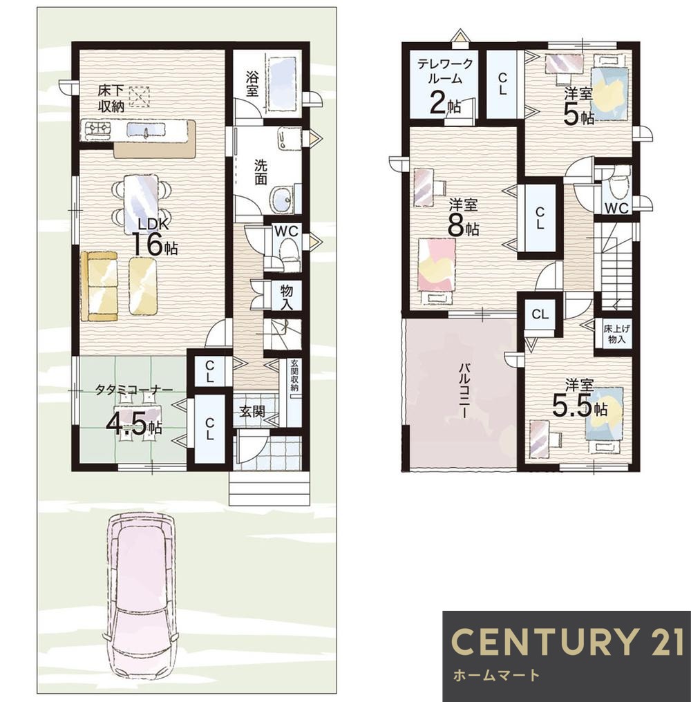 新築戸建 一戸建て長尾峠町 2880万円～3180万円の詳細情報 大阪府枚方市長尾峠町34-18 写真11 センチュリー21ホームマート