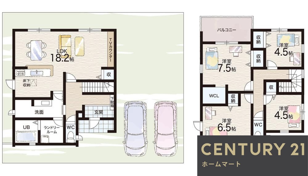 新築戸建 NEW一戸建て野瀬町 3088万円の詳細情報 滋賀県彦根市野瀬町 写真12 センチュリー21ホームマート