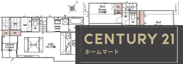 新築戸建 NEW一戸建て香里ケ丘５ 4490万円・4690万円の詳細情報 大阪府枚方市香里ケ丘５ 写真10 センチュリー21ホームマート