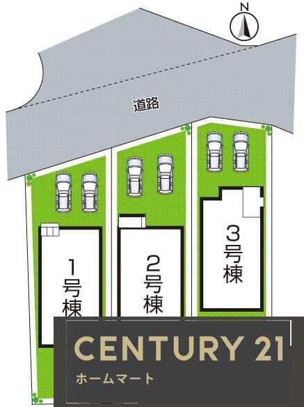 新築戸建 NEW一戸建て上中（志都美駅） 3280万円～3480万円の詳細情報 奈良県香芝市上中 写真12 センチュリー21ホームマート