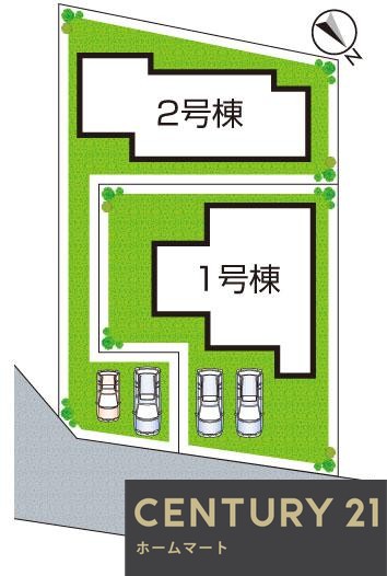 新築戸建 一戸建て五条西２（西ノ京駅） 2790万円・2990万円の詳細情報 奈良県奈良市五条西２ 写真14 センチュリー21ホームマート